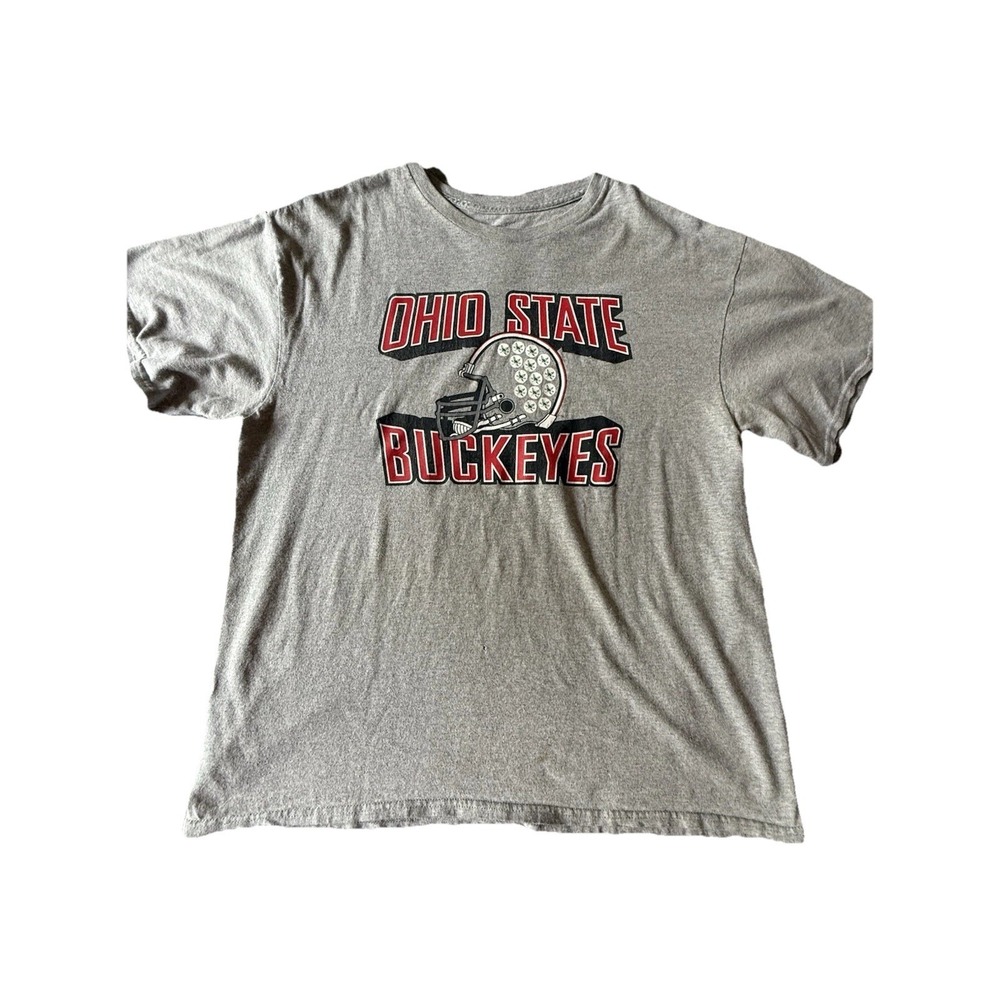 Miami Of Ohio Basketball Gray Short Sleeve T-Shirt Size Extra Large
